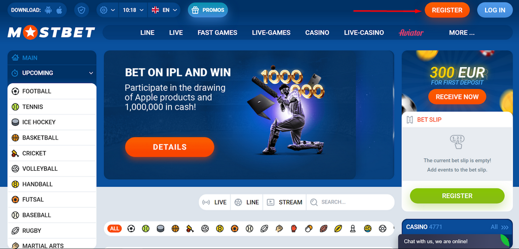 MostBet Gambling Enterprise Mobile App